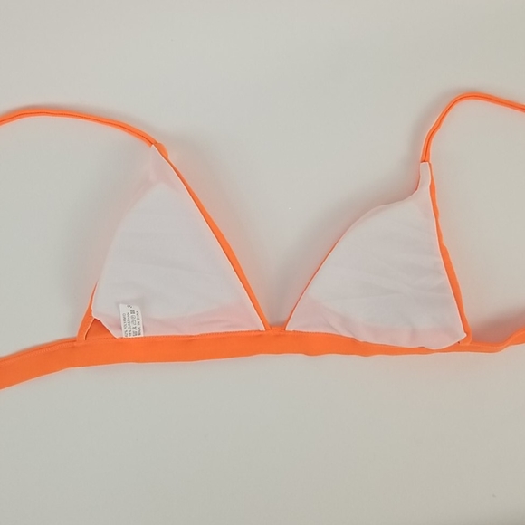 Neon orange swim top small - Picture 2 of 4